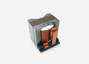 台座付きエッジワイズチョークコイル